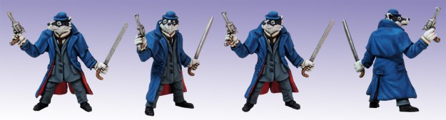 Archie LeBrock, painted by Kevin Dallimore